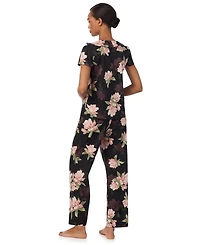 Lauren Ralph Women's Flutter Sleeve Pajama Set