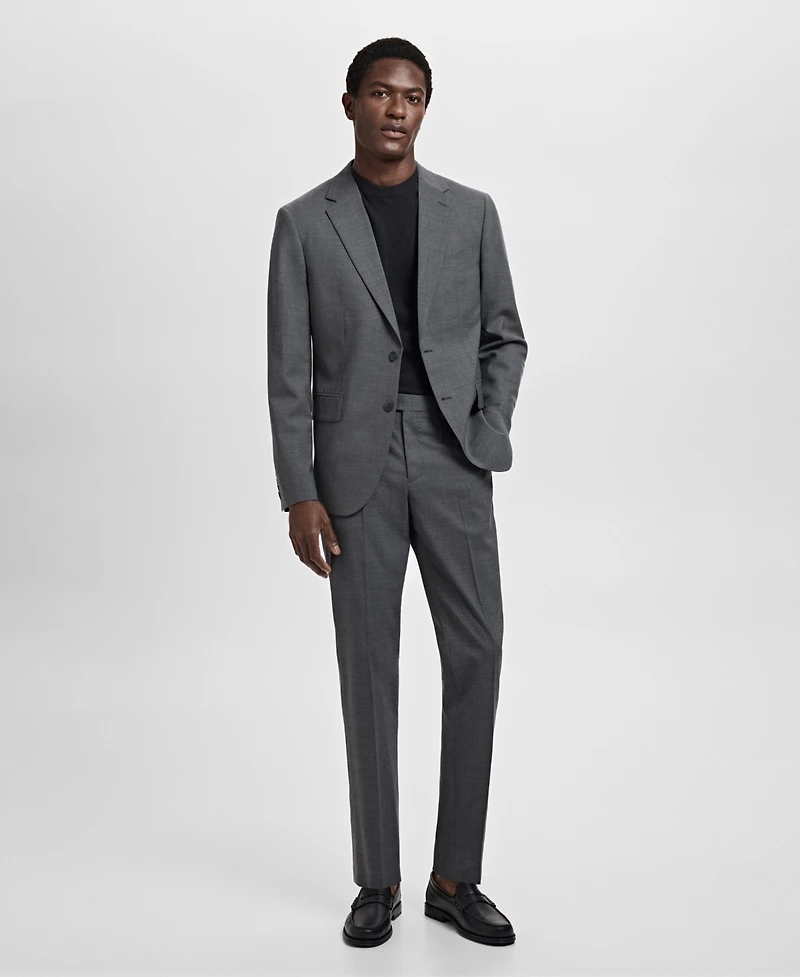 Mango Men's Turin Virgin Wool Suit Blazer
