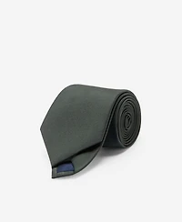 Mango Men's Plain Silk Tie