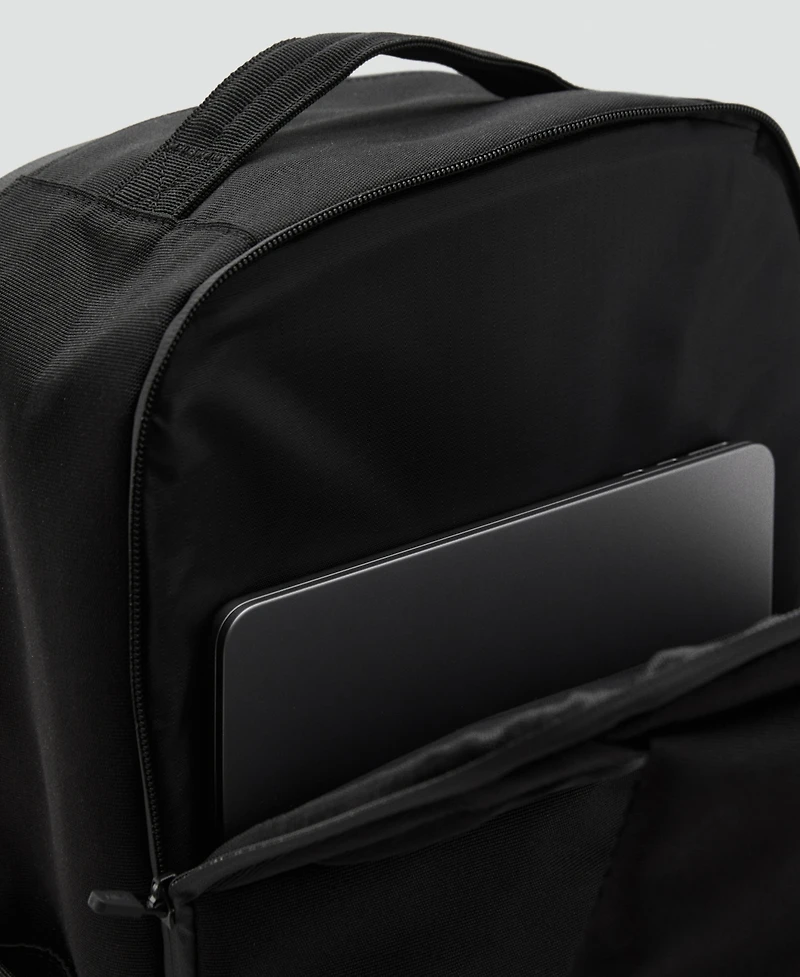 Mango Men's Black Multi-Purpose Backpack