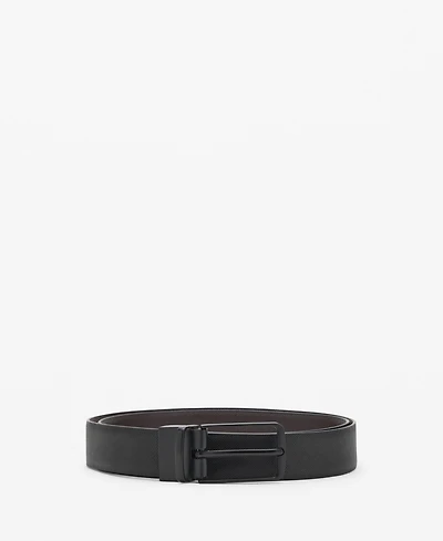 Mango Men's Leather Belt