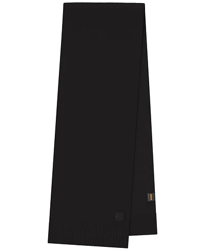 Hugo Boss Men's Akaio Plain Knit Scarf