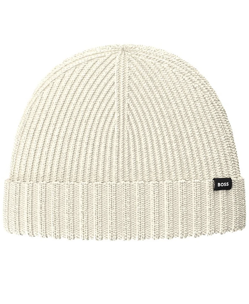 Hugo Boss Men's Ribbed Hat