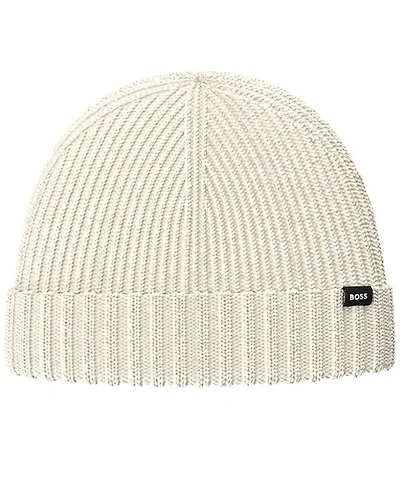 Hugo Boss Men's Ribbed Hat