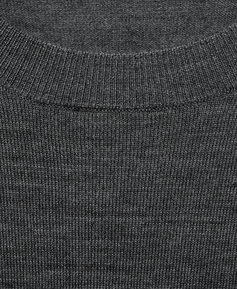 Mango Men's Wool Round-Neck Sweater
