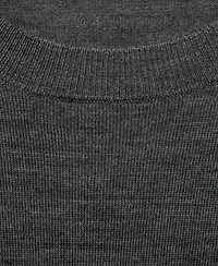Mango Men's Wool Round-Neck Sweater