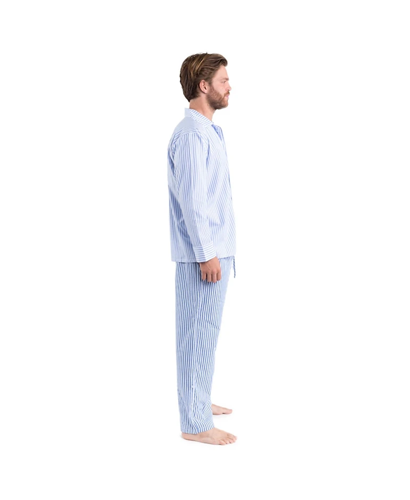 Sant and Abel Men's Braddock Classic Long Pj Set