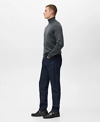 Mango Men's Wool Turtleneck Sweater