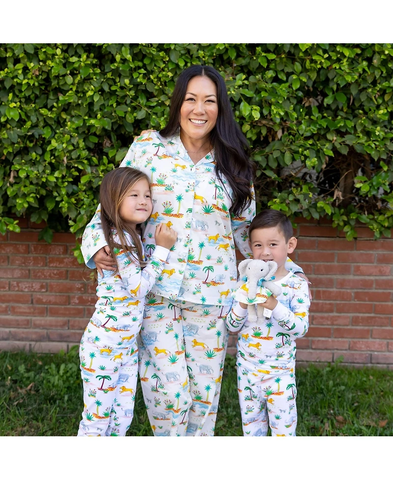 Sant and Abel Kids Trunks Up Long Pj Set