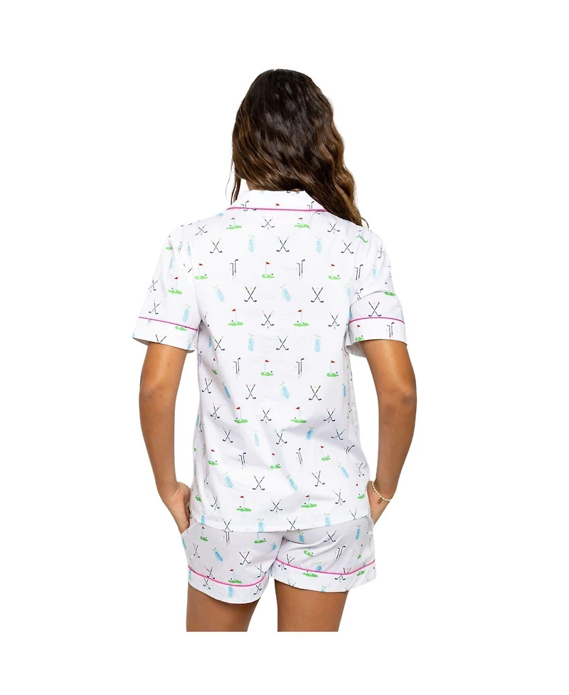 Sant and Abel Women's Golf Short Pj Set