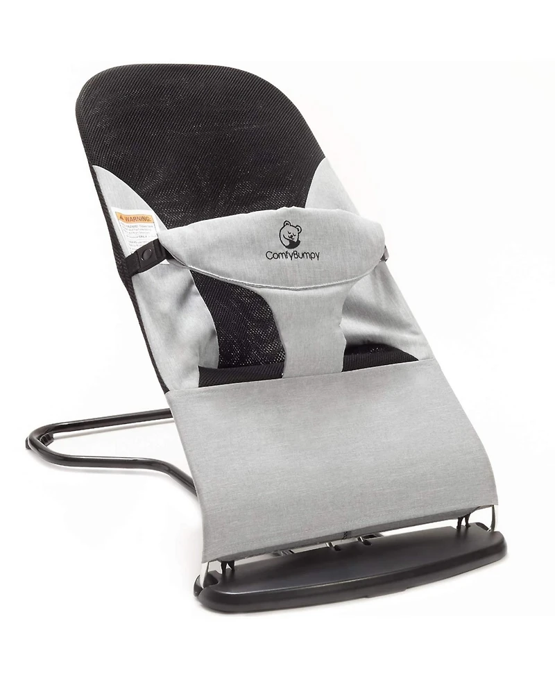 ComfyBumpy Infant Bouncer Versatile for Babies Baby Chair with Ergonomic Support Gray
