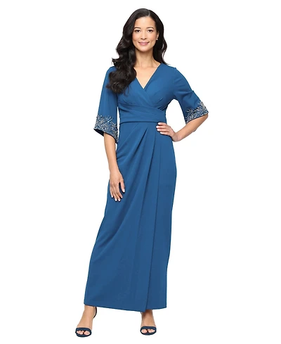 Alex Evenings Women's Stretch Crepe Column Dress