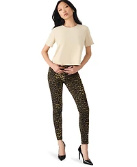 Steve Madden Women's Short Sleeve Crewneck Top