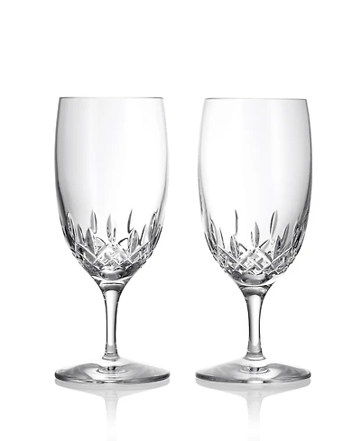 Waterford Lismore Essence Iced Beverage 18oz, Set of 2