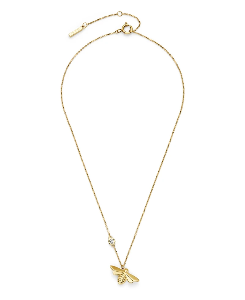 Olivia Burton Honey Bee Gold Tone Stainless Steel Necklace