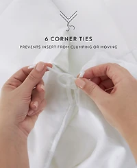 ienjoy Home Ultra Soft Brushed Cotton 3-Pc. Duvet Cover Set, Full/Queen