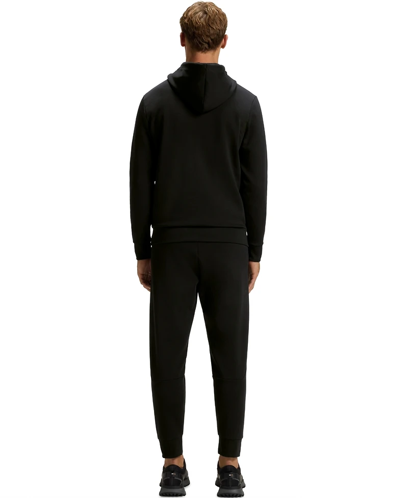 Boss by Hugo Men's Cotton-Blend Logo Hoodie