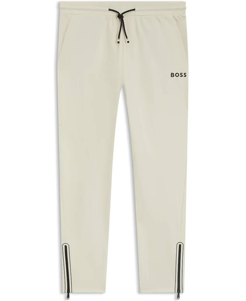 Boss by Hugo Men's Active Stretch-Gabardine Tracksuit Bottoms