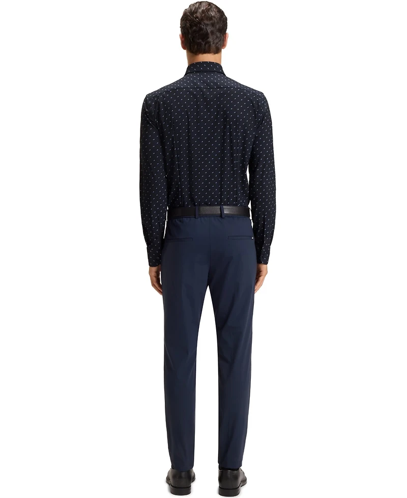 Boss by Hugo Men's Performance-Stretch Slim-Fit Dress Shirt