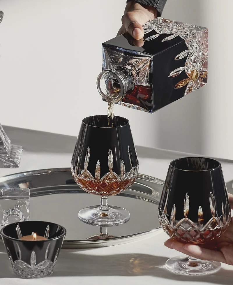 Waterford Lismore Black Square Decanter