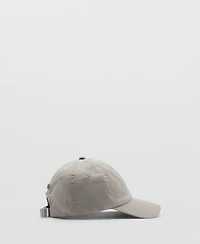 Mango Men's Cotton Visor Hat
