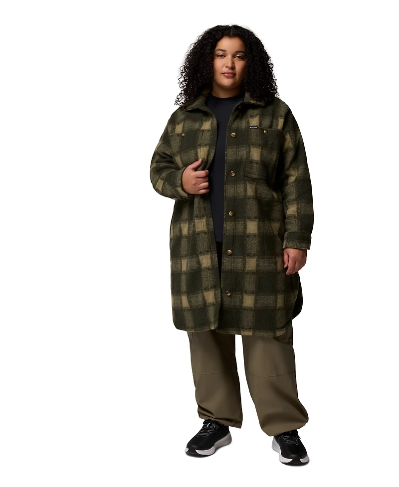 Columbia Plus Wildest Venture Long Fleece Coat