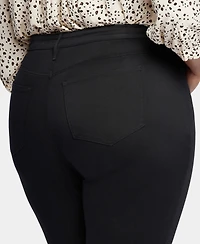 Nydj Plus Joni Relaxed Capri Jeans