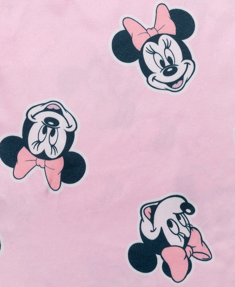 Ame Big Girls Minnie Mouse Button Down Pajama Set