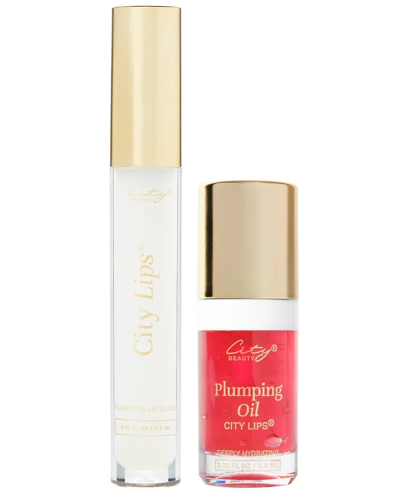 City Beauty City Lips Plumping Lip Gloss and Lip Oil
