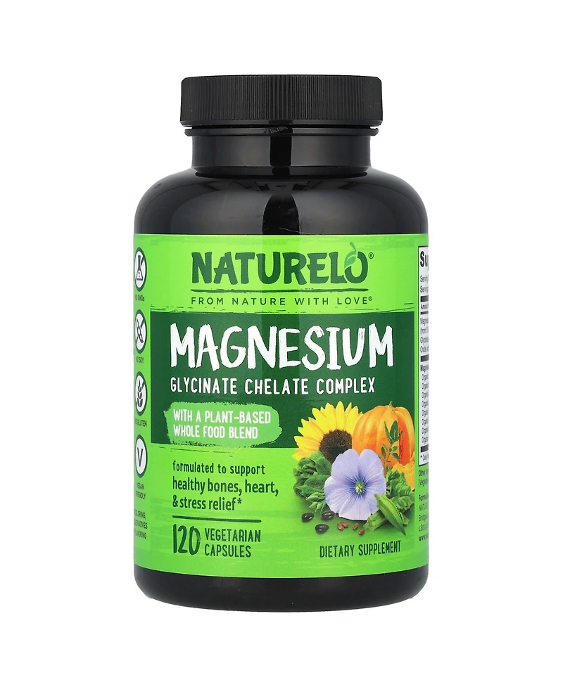 Naturelo Magnesium Glycinate Chelate Complex