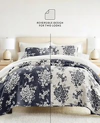 ienjoy Home Distressed Bouquet Reversible 2-Pc. Quilt Set, Twin/Twin Xl