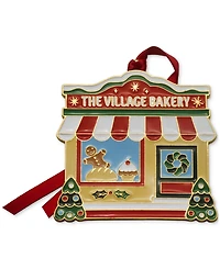 Wallace 2025 Gold-Plated Enameled Bakery Ornament, 2nd Edition