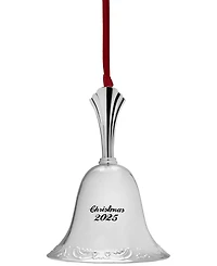 Wallace 2025 Silver-Plated Grande Baroque Bell Ornament, 31st Edition