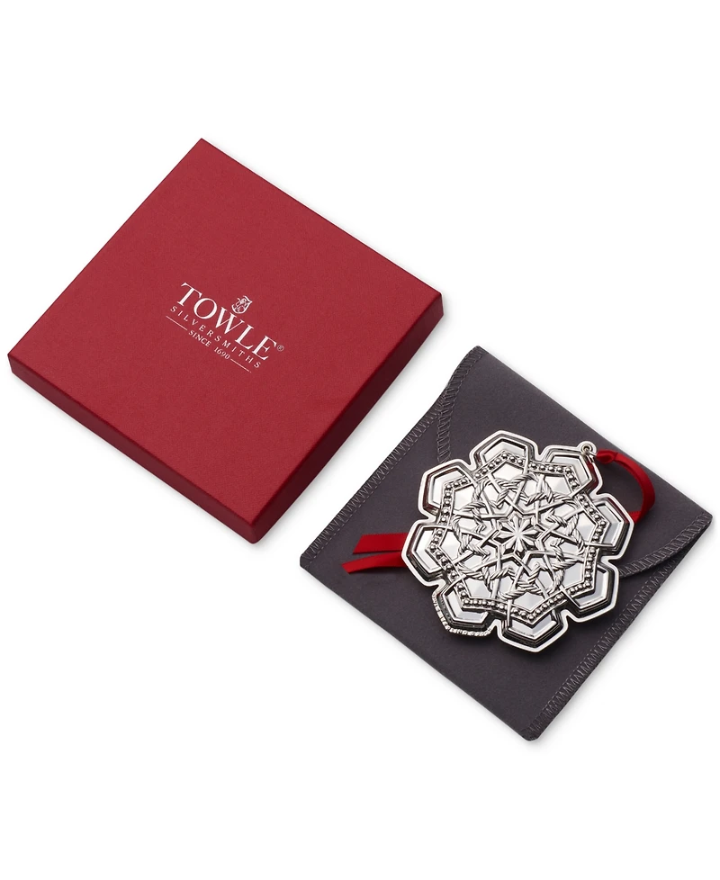 Towle 2025 Sterling Silver Celtic Ornament, 26th Edition