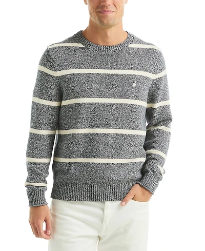Nautica Men's Striped Crewneck Sweater