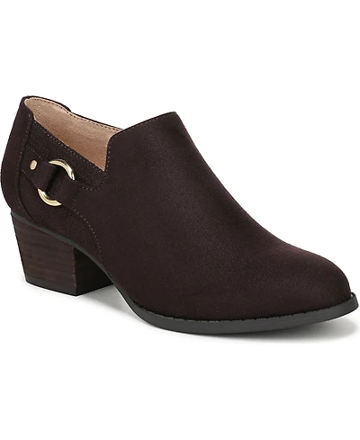LifeStride Women's Brianna Zipper Short Booties
