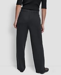 Dkny Women's Pins & Patches Scuba Jogger Pants