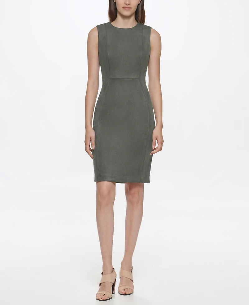 Calvin Klein Women's Sleeveless Sheath Dress