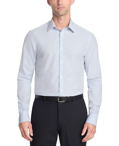 Calvin Klein Men's Multi Spread Collar Dress Shirt