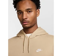 Nike Club Men's Pullover Fleece Logo Hoodie