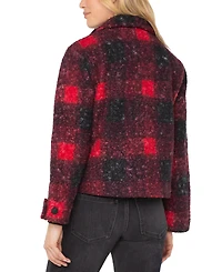 Liverpool Los Angeles Women's Button Front Boxy Shacket