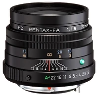 Pentax Pentax Hd 77mmF1.8 Limited Black Limited Medium telephoto Prime Lens, High-Performance Hd Coating, Round Diaphragm (27880)
