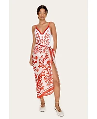 Jessie Zhao New York Beach Sarong Wrap