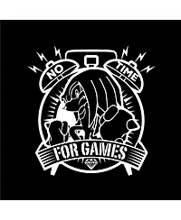 Sonic the Hedgehog Boys Bioworld Knuckles No Time For Games Youth Black Hoodie
