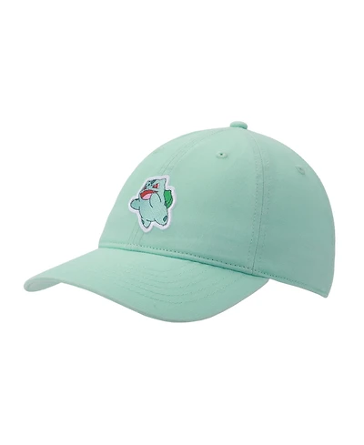 Pokemon Bulbasaur Printed Patch Green Unstructured Baseball Cap