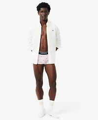 Lactose Men's 3-Pack Lifestyle All Over Print Trunks