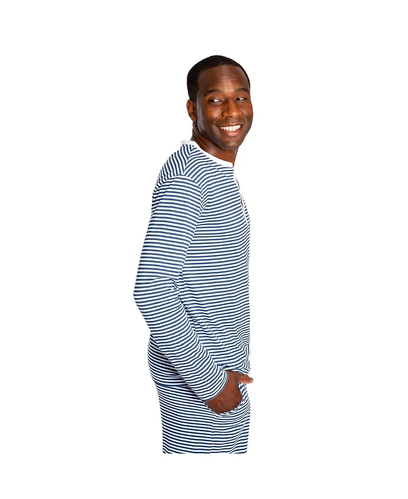 Sant and Abel Men's Marina Jersey Long Knit Henley