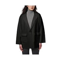 Bernardo Women's Knit Blazer with Patch Pockets