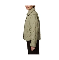 Bernardo Collared Quilted Jacket