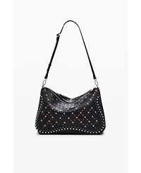 Desigual Women's Medium cut-out faux leather bag